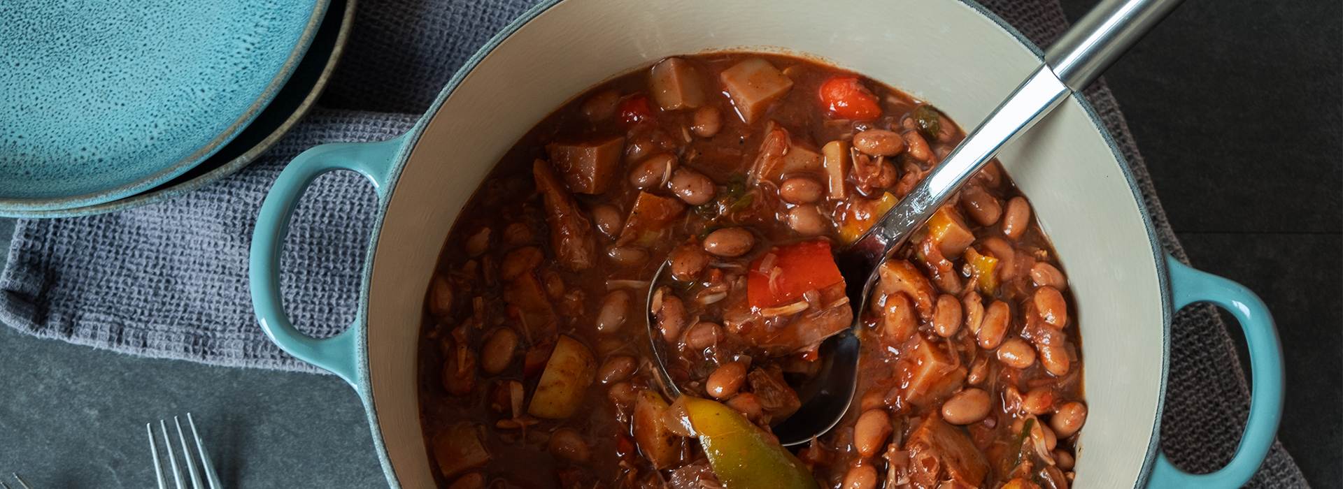 veganes Jackfruit Gulasch