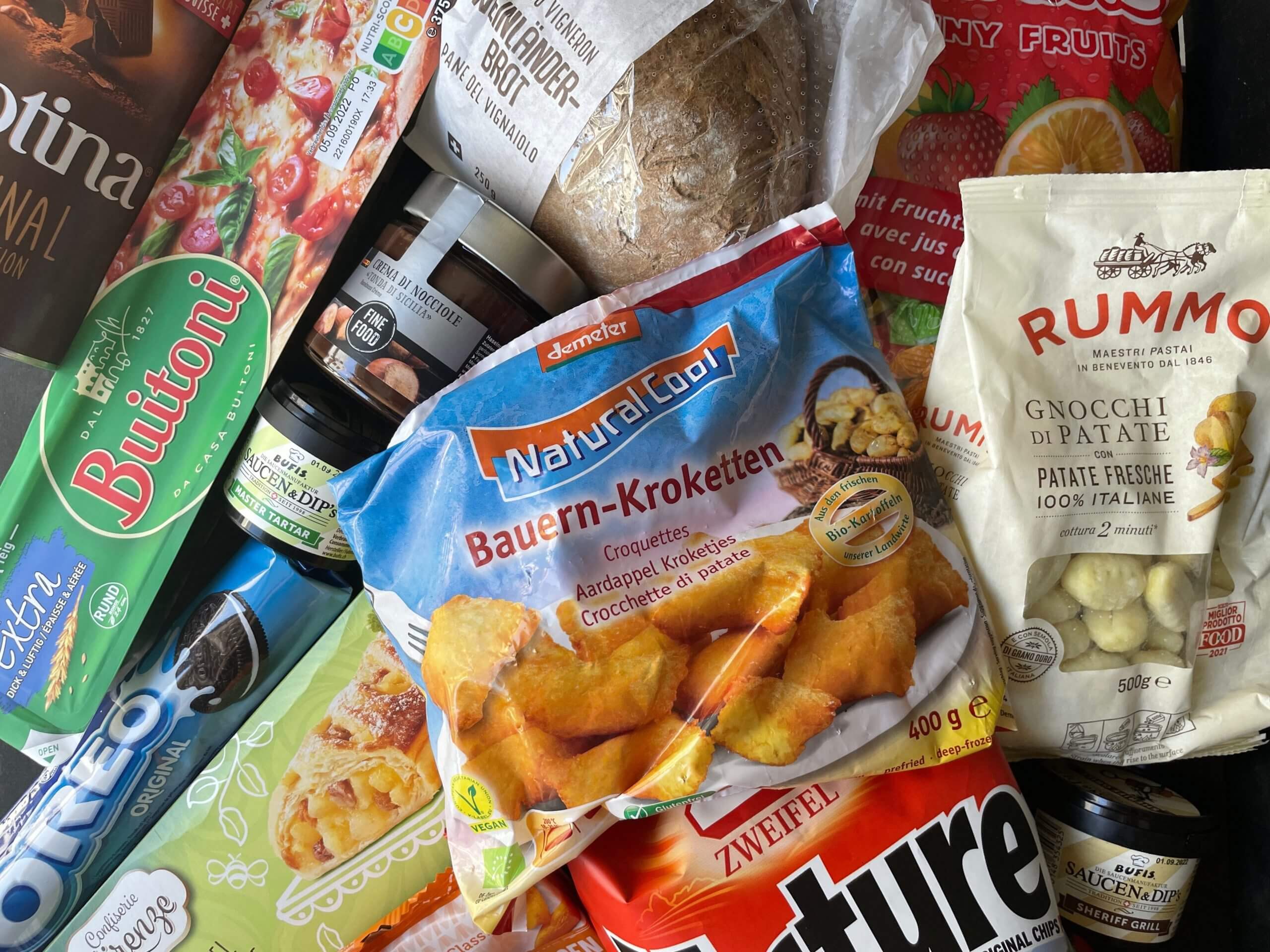 Versehentlich vegane Produkte