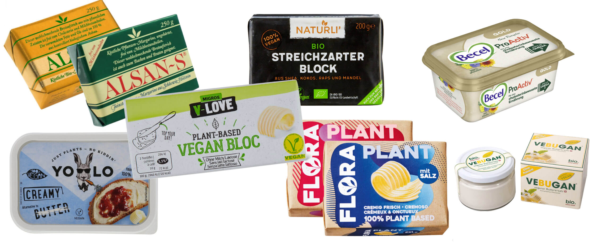 Vegane Butter-Alternativen im Test