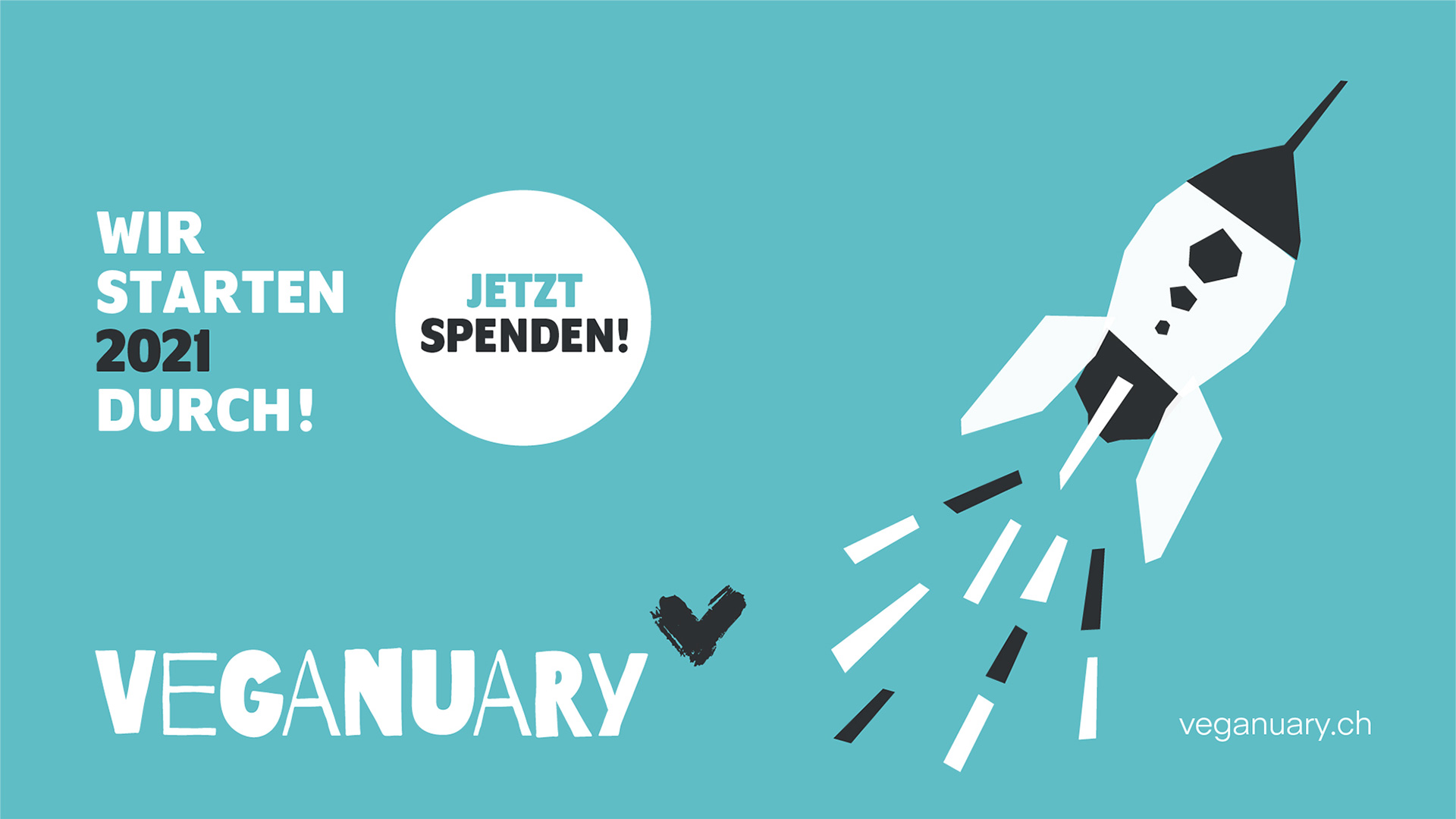 Veganuary 2021 in der Schweiz: Das Crowdfunding beginnt!