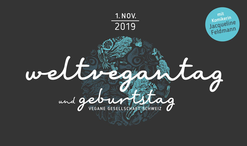 Grosse Geburtstagsparty am Weltvegantag