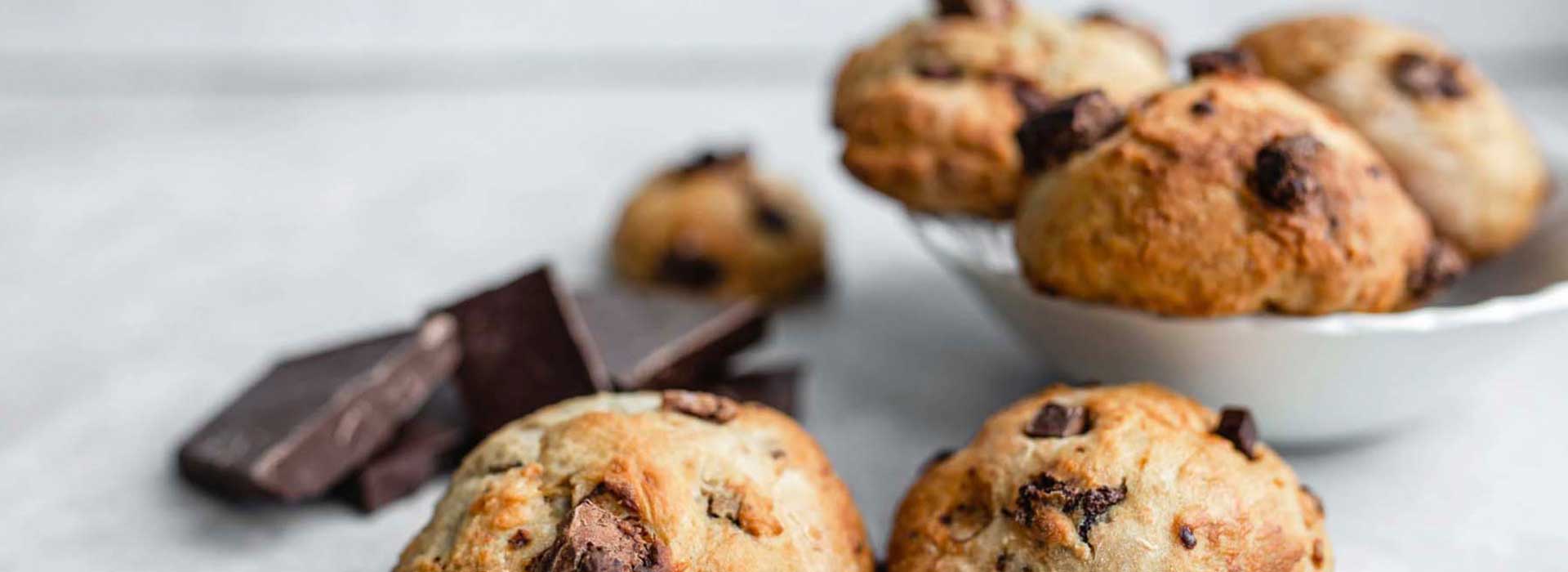 Vegane Bananen Schoggi Brötli