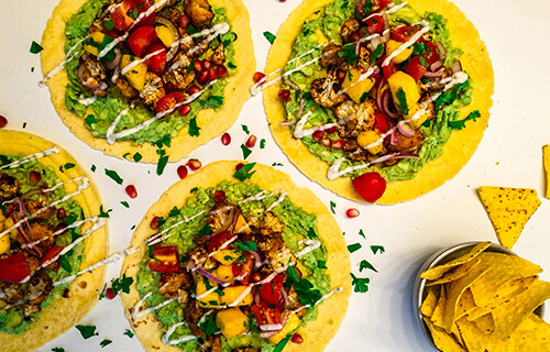 Blumenkohl Fajitas