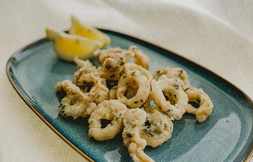 Vegane Calamari