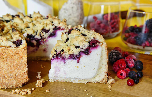 Veganer Cheesecake
