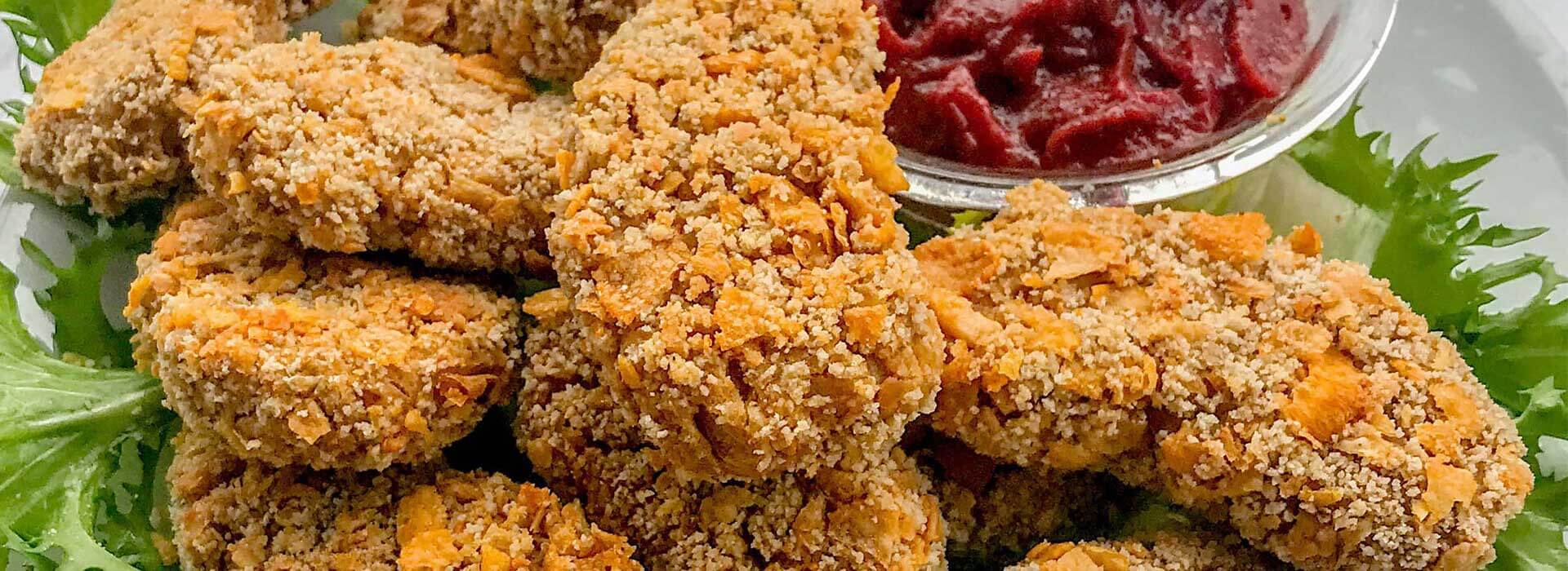 Vegane Chickpea Nuggets
