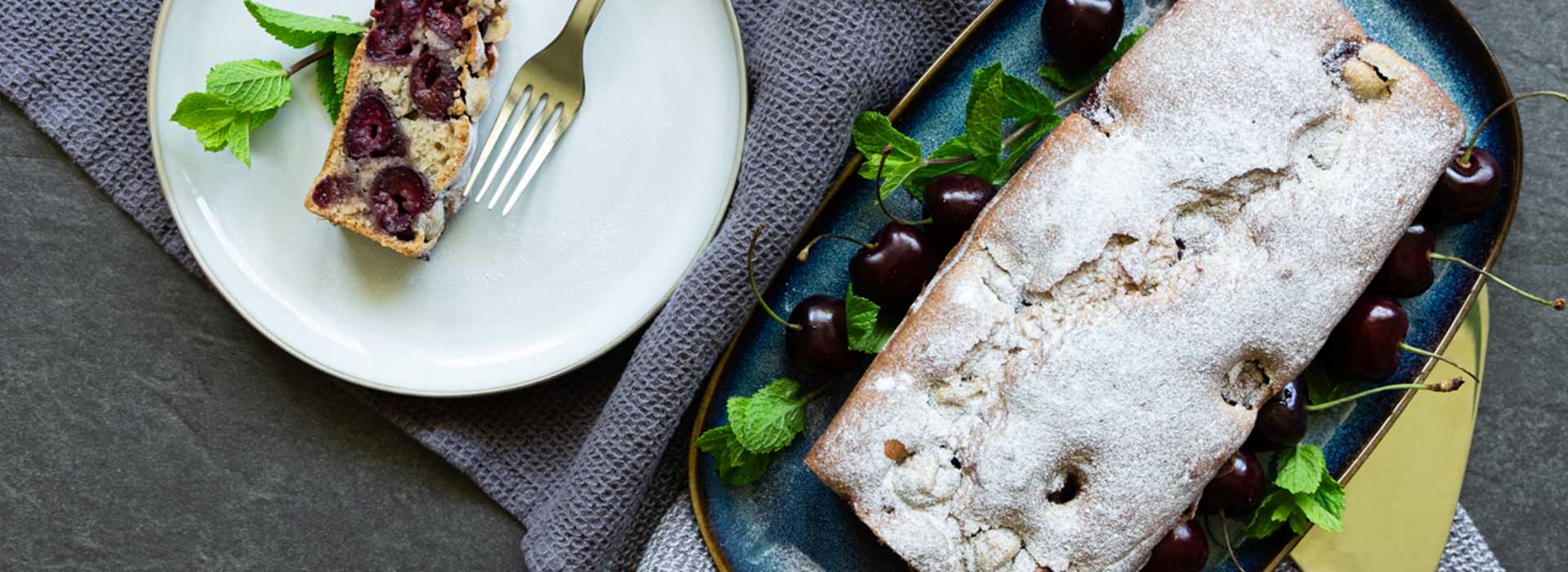 Veganer Kirschencake