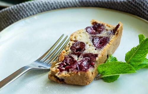 Veganer Kirschencake