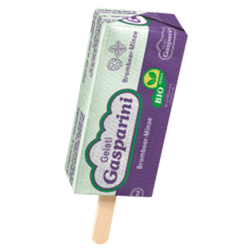 Stängel BIO Vegan Sorbet Brombeere-Minze – Gelati Gasparini