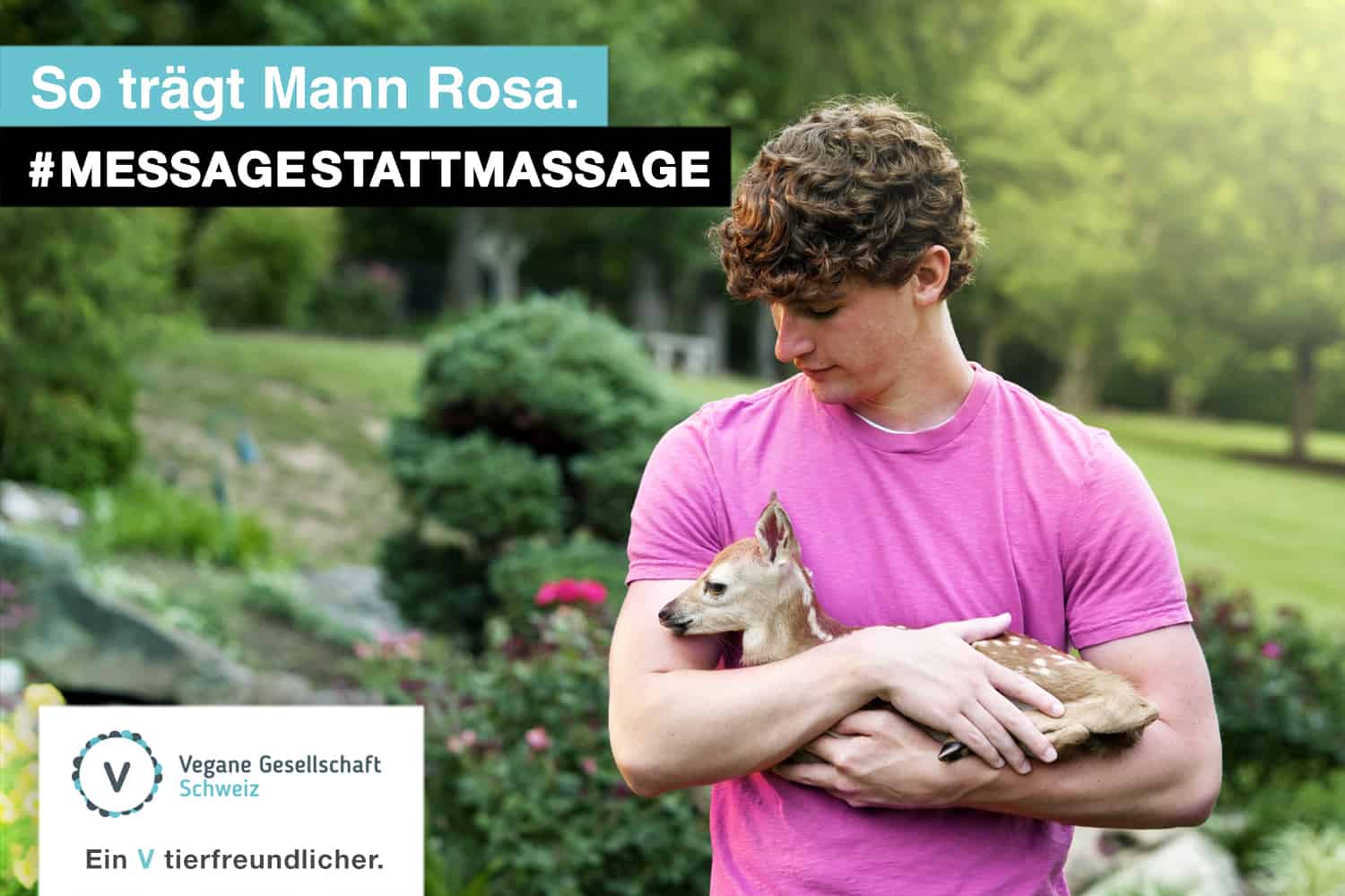 Ein V tierfreundlicher