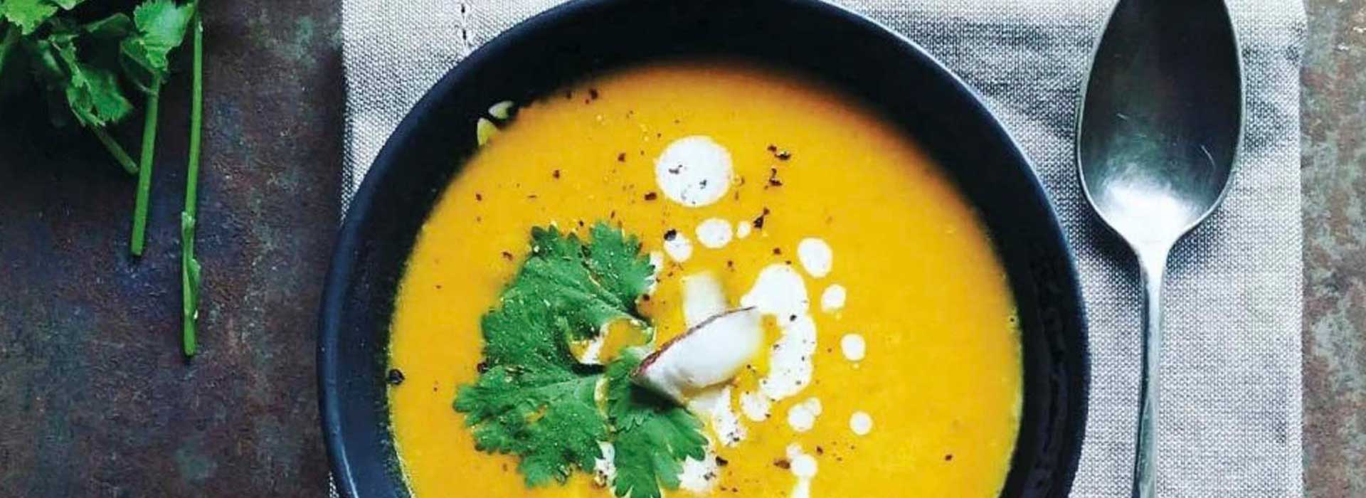Ingwer Kürbis Suppe