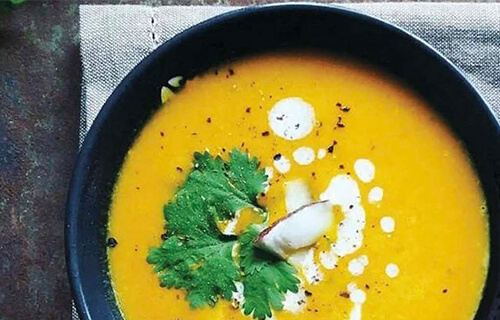 Ingwer Kürbis Suppe