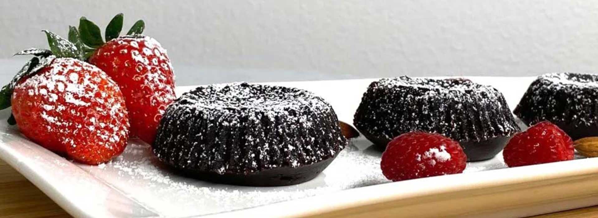 Vegane Lava Cakes