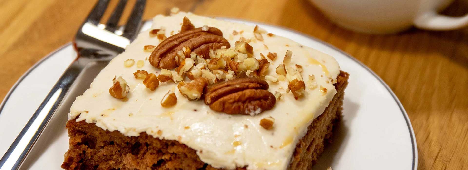 Veganer Lebkuchen mit Frosting