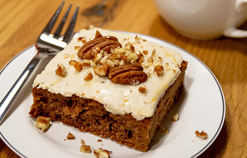 Veganer Lebkuchen mit Frosting