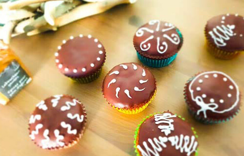 Vegane Lebkuchen Cupcakes