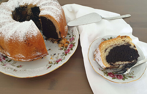 Veganer Marmorkuchen