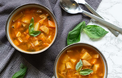 Vegane Minestrone