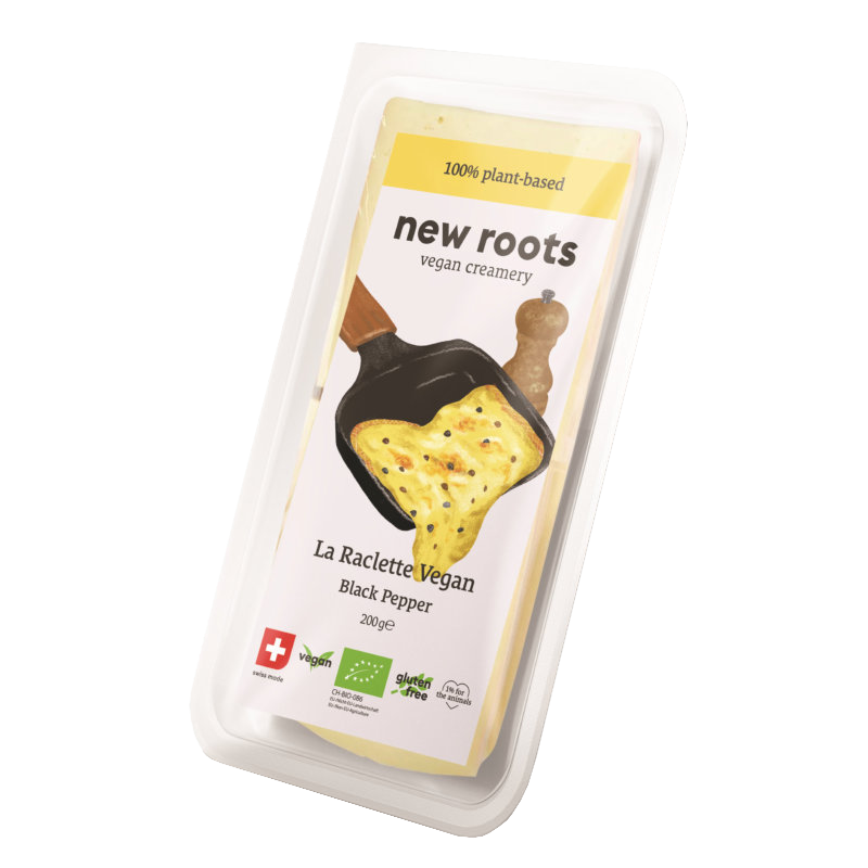La Raclette vegan -New Roots Pfeffer