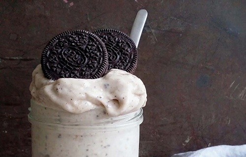 Veganer Oreo-Smoothie