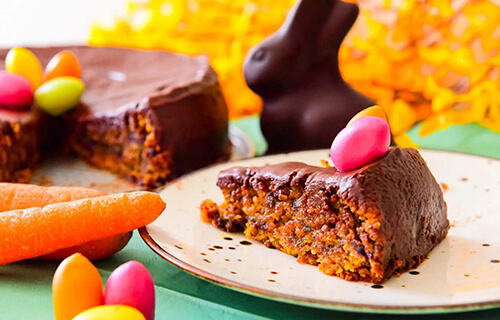 Veganer Schoggi-Rüebli-Cake