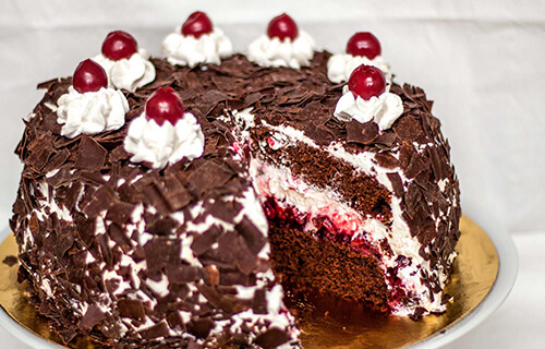 Vegane Schwarzwäldertorte