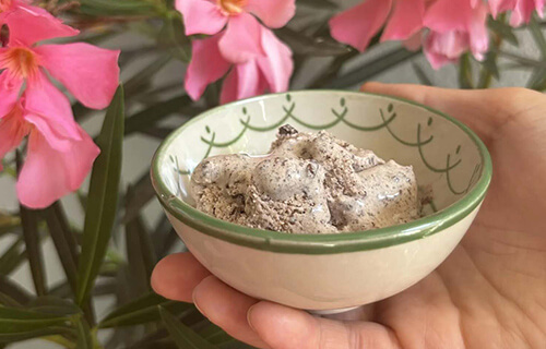 Veganes Stracciatella Glace