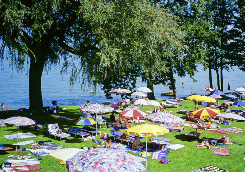 Arbon, Strandbad, untere Liegewiese