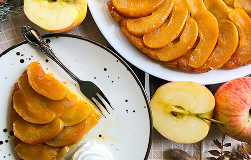 Vegane Tarte Tatin