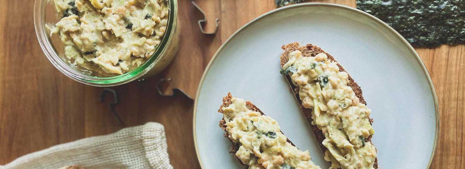 Veganer Thunfisch Brotaufstrich