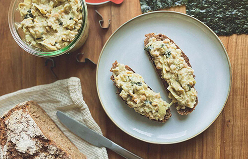 Veganer Thunfisch Brotaufstrich