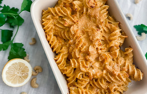 Überbackene vegane Mac’n’Cheese