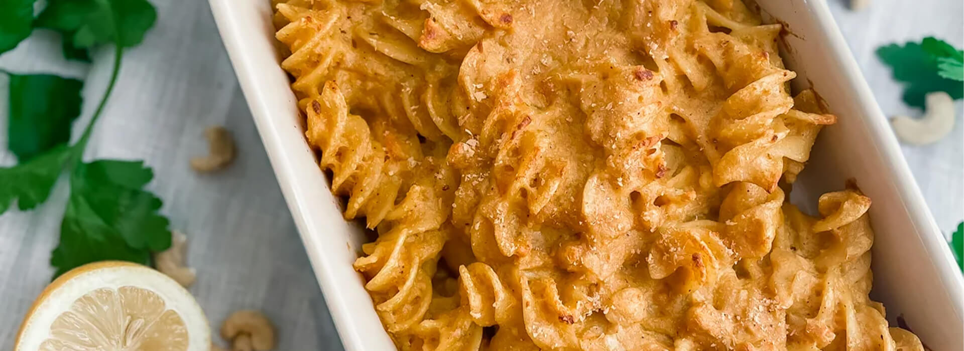 Überbackene vegane Mac’n’Cheese