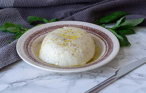 Veganer Mozzarella